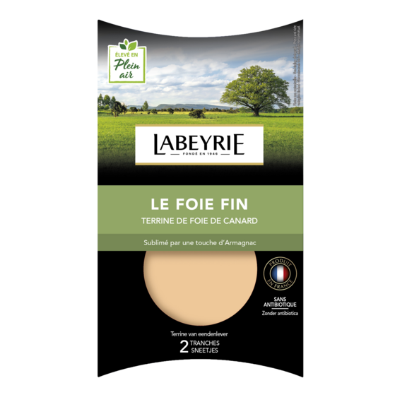 Pack duo foie fin Labeyrie 
